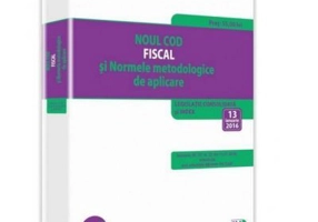 Noul Cod fiscal si Normele metodologice de aplicare. Legislatie consolidata si INDEX 13 ianuarie 2016 - Ioan Salomie