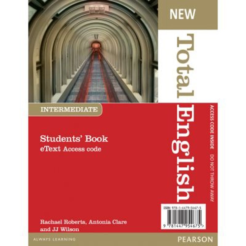 New Total English Intermediate eText Students' Book Access Card - Rachael Roberts