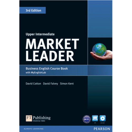 Market Leader 3rd Edition Upper Intermediate Coursebook (with DVD-ROM inc. Class Audio) &amp;MyLab - David Cotton