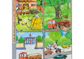 Opt roti. Caiet de lucru pentru clasa pregatitoare (semestrul 1) - Daniela Stoicescu