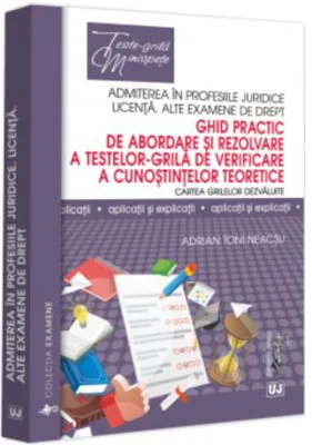 Ghid practic de abordare si rezolvare a testelor-grila de verificare a cunostintelor teoretice. Cartea grilelor dezvaluite - Toni Adrian Neacsu