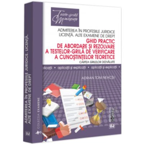 Ghid practic de abordare si rezolvare a testelor-grila de verificare a cunostintelor teoretice. Cartea grilelor dezvaluite - Toni Adrian Neacsu