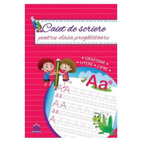 Caiet de scriere pentru clasa pregatitoare