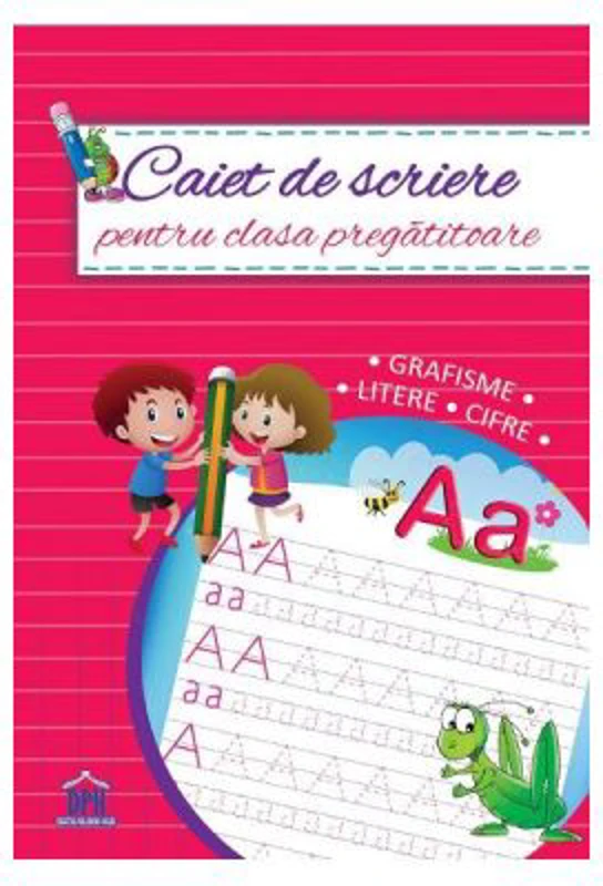 Caiet de scriere pentru clasa pregatitoare