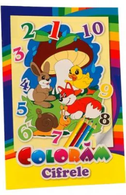 Coloram Cifrele. Privim si coloram