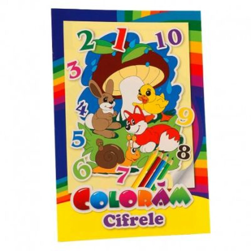 Coloram Cifrele. Privim si coloram
