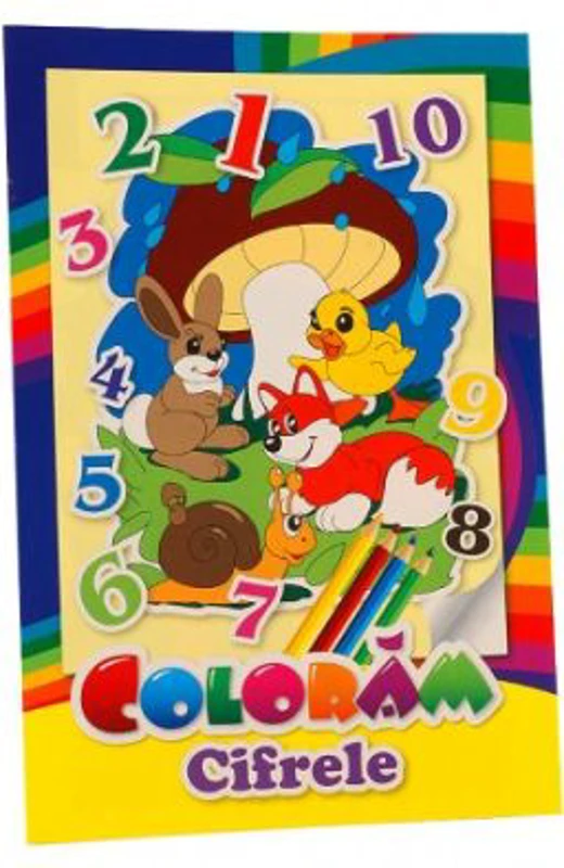 Coloram Cifrele. Privim si coloram