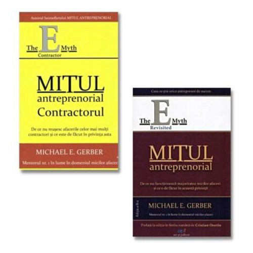 Pachet carti Mitul antreprenorial si Mitul antreprenorial, Contractorul