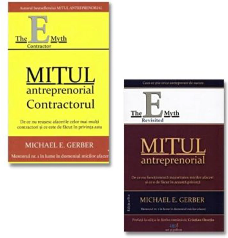 Pachet carti Mitul antreprenorial si Mitul antreprenorial, Contractorul