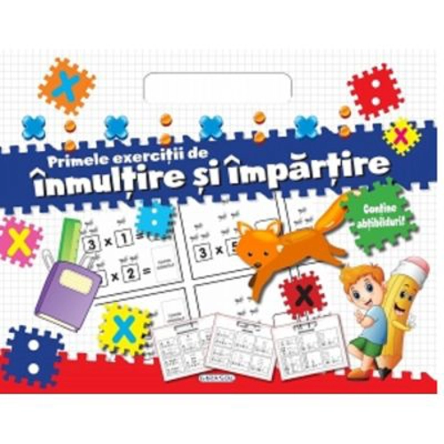 Primele exercitii de inmultire si impartire