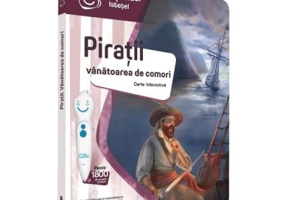 Carte interactiva Piratii. Vanatoarea de comori, Raspundel Istetel