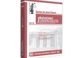 Buletinul Jurisprudentei - Curtea de Apel Pitesti - 2018