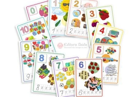 Set 11 planse numere 0-10