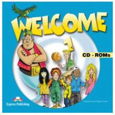 Welcome 1 CD-ROM (set 4 CD), Curs de limba engleza pentru clasa a 3-a - Elizabeth Gray