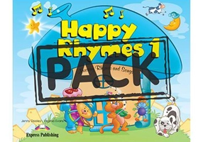 Curs limba engleza Happy Rhymes 1 Pachetul elevului - Jenny Dooley, Virginia Evans