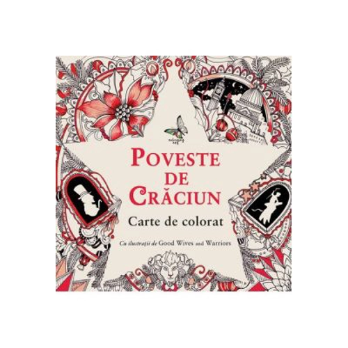 Poveste de Craciun. Carte de colorat