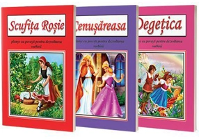 Pachet cu 3 seturi de planse pentru dezvoltarea vorbirii