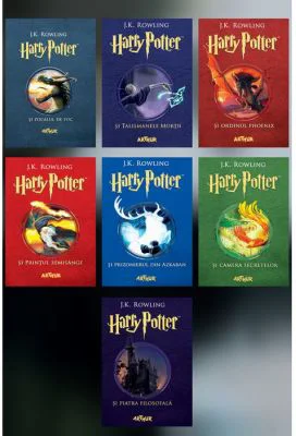 Pachet Harry Potter, volumele 1-7