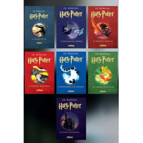 Pachet Harry Potter, volumele 1-7