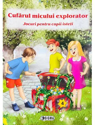 Cufarul micului explorator 4. Jocuri pentru copii isteti