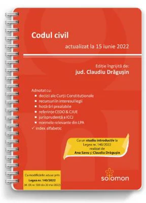 Codul civil (actualizat la 15 iunie 2022)