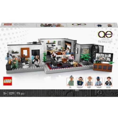 LEGO Creator Expert. Queer Eye. Loftul celor cinci fabulosi 10291, 974 piese