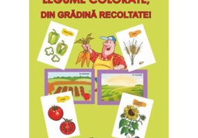 Legume colorate, din gradina recoltate! Set jetoane