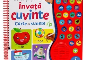 Scrie si sterge. Invata cuvinte. Carte cu sunete