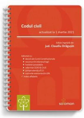 Codul civil (actualizat la 1 martie 2021)