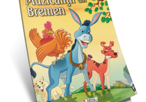 Muzicantii din Bremen. Carte de colorat A4 cu ilustratii