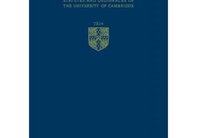 Statutes and Ordinances of the University of Cambridge 2014
