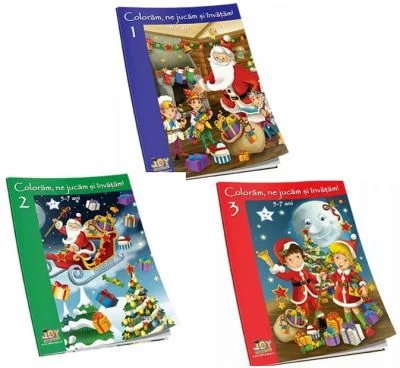 Pachet 3 volume Coloram, ne jucam si invatam!
