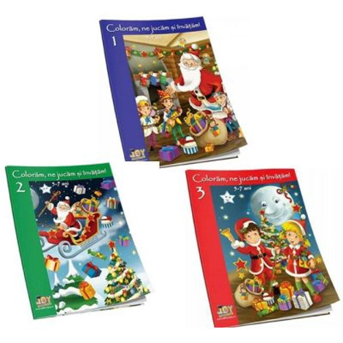 Pachet 3 volume Coloram, ne jucam si invatam!