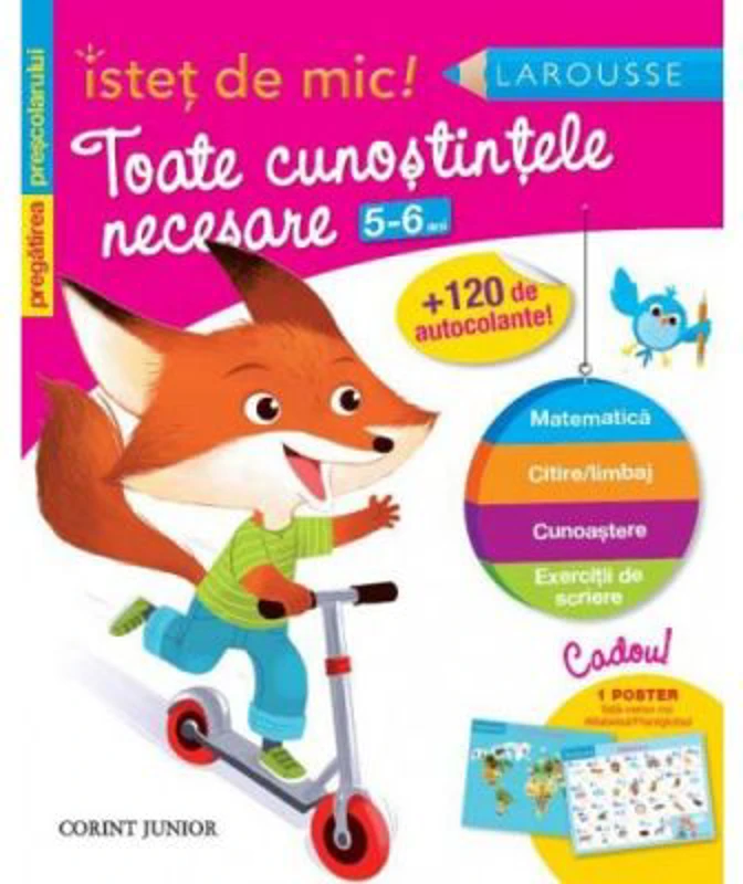 Istet de mic! Toate cunostintele necesare. 5-6 ani. Pregatirea prescolarului