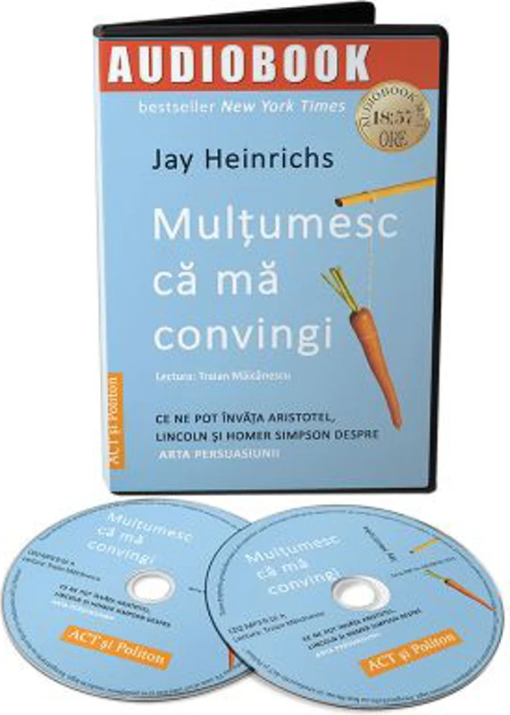 Audiobook. Multumesc ca ma convingi - Jay Heinrichs