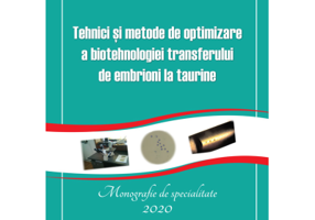 Tehnici si metode de optimizare a biotehnologiei transferului de embrioni la taurine - George Leonard Toba