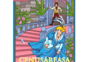 Cenusareasa. Carte de citit si colorat
