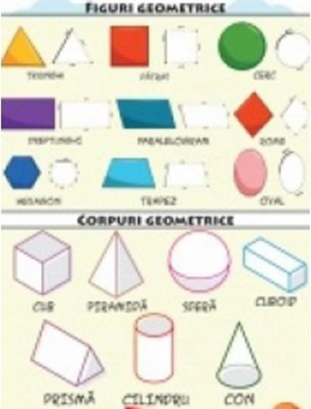 Plansa A2 Figuri si corpuri geometrice