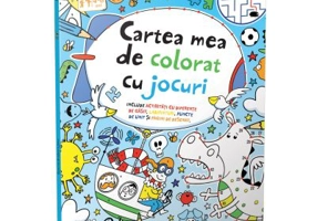 Cartea mea de colorat cu jocuri