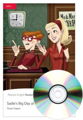 English Readers Level 1. Sadie's Big Day At The Office Book + CD - Tonya Trappe
