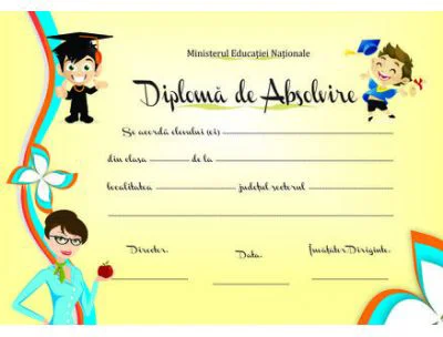 Diploma scolara ABSOLVIRE II (DLFD004B)