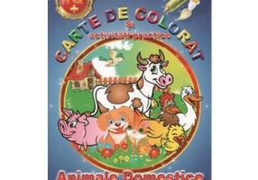 Carte de colorat si activitati practice - Animale domestice