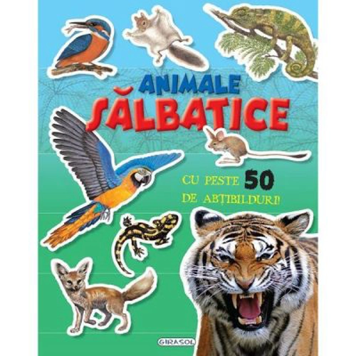 Animale salbatice. Cu peste 50 de abtibilduri