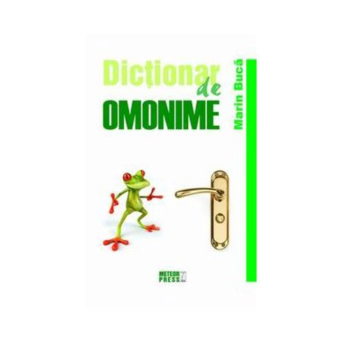 Dictionar de omonime - Marin Buca