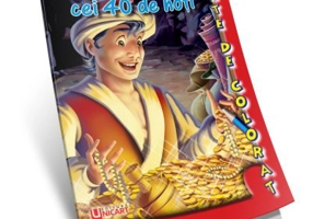 Alibaba si cei 40 de hoti. Carte de colorat