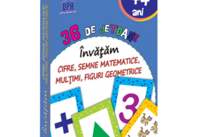 36 de Jetoane. Invatam cifre, semne matematice, multimi, figuri geometrice