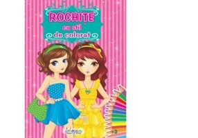 Rochite cu stil de colorat