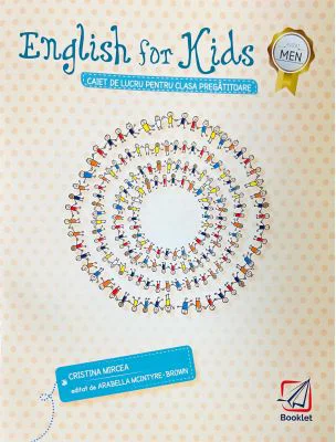 English for kids. Caiet pentru clasa pregatitoare. Editie alb-negru - Cristina Mircea