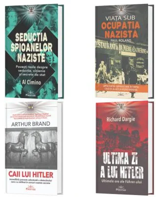 Pachet format din 4 titluri Viata sub Ocupatia Nazista, Seductia spioanelor naziste, Caii lui Hitler - Al Cimino, Richard Dargie