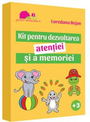 Kit pentru dezvoltarea atentiei si a memoriei - Loredana Bejan